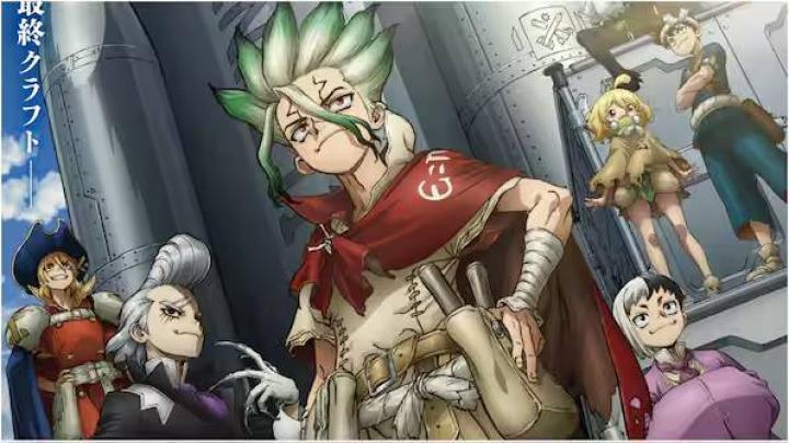 انمي Dr. Stone الموسم الرابع الحلقة 32 مترجمة
